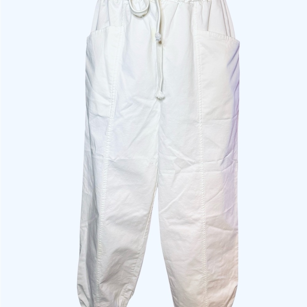 Baci White Jogger Pants made in Paris - Picture 5 of 13
